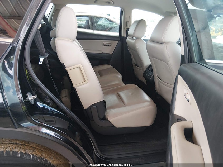 2014 Mazda Cx-9 VIN JM3TB3CV1E0434538 IAAI salvage auction — REAR END, Salvage Title, sold $525 on 2026-07-21 (photo 8)