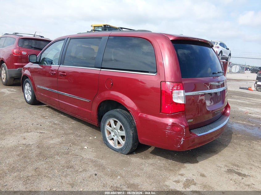 2013 Chrysler Town & country VIN 2C4RC1BG4DR657491 IAAI salvage auction — HAIL, Salvage (Kansas), sold $700 on 2026-07-24 (photo 3)