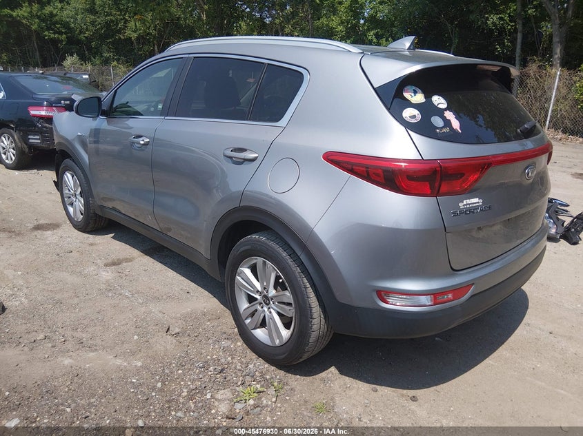 2019 Kia Sportage VIN KNDPMCAC6K7607253 IAAI salvage auction — FRONT END, Salvage Title, sold $1,500 on 2026-07-25 (photo 3)