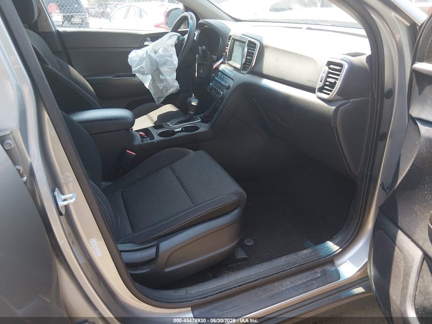 2019 Kia Sportage VIN KNDPMCAC6K7607253 IAAI salvage auction — FRONT END, Salvage Title, sold $1,500 on 2026-07-25 (photo 5)