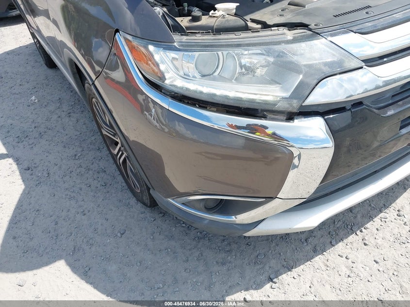 2017 Mitsubishi Outlander VIN JA4AD2A38HZ036209 IAAI salvage auction — NORMAL WEAR, Clear (South Carolina), sold $2,650 on 2026-07-14 (photo 6)