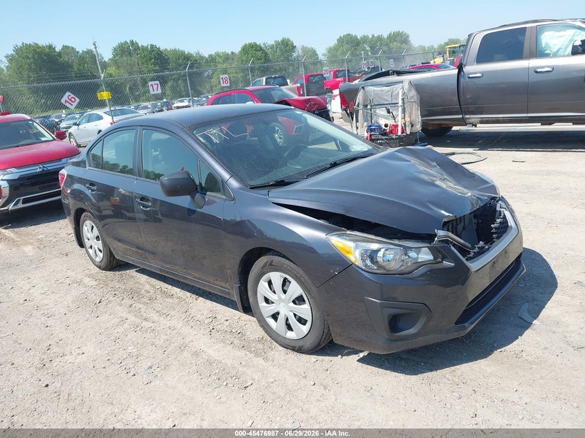 2014 Subaru Impreza VIN JF1GJAA6XEH024339 IAAI salvage auction — FRONT END, Mv-907A (New York), sold $1,850 on 2026-07-09 (photo 1)