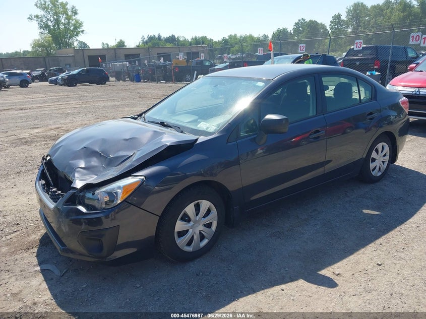 2014 Subaru Impreza VIN JF1GJAA6XEH024339 IAAI salvage auction — FRONT END, Mv-907A (New York), sold $1,850 on 2026-07-09 (photo 2)