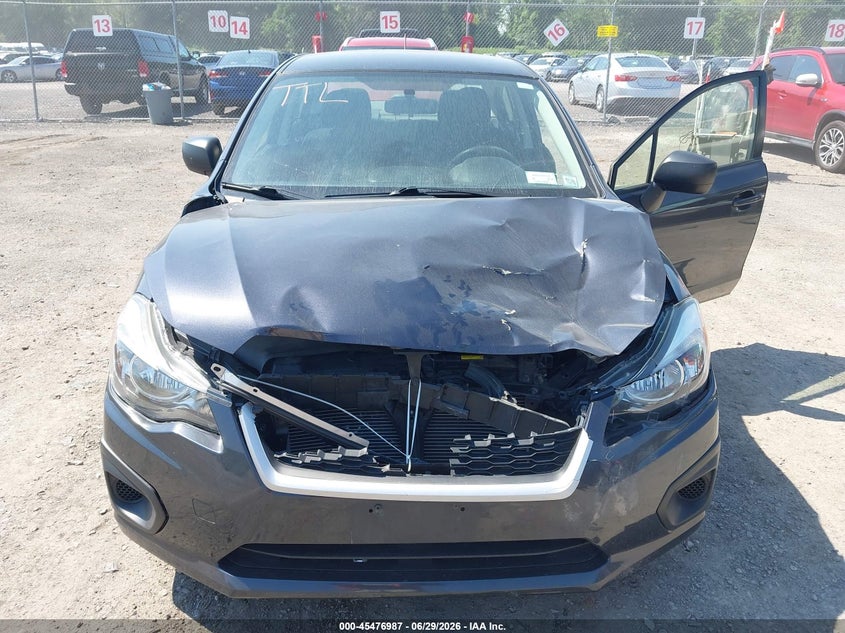 2014 Subaru Impreza VIN JF1GJAA6XEH024339 IAAI salvage auction — FRONT END, Mv-907A (New York), sold $1,850 on 2026-07-09 (photo 6)