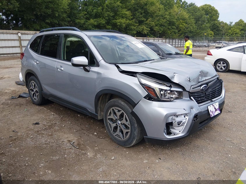 2019 Subaru Forester VIN JF2SKAEC0KH524234 IAAI salvage auction — FRONT END, Salvage Title, sold $25 on 2026-07-29 (photo 1)