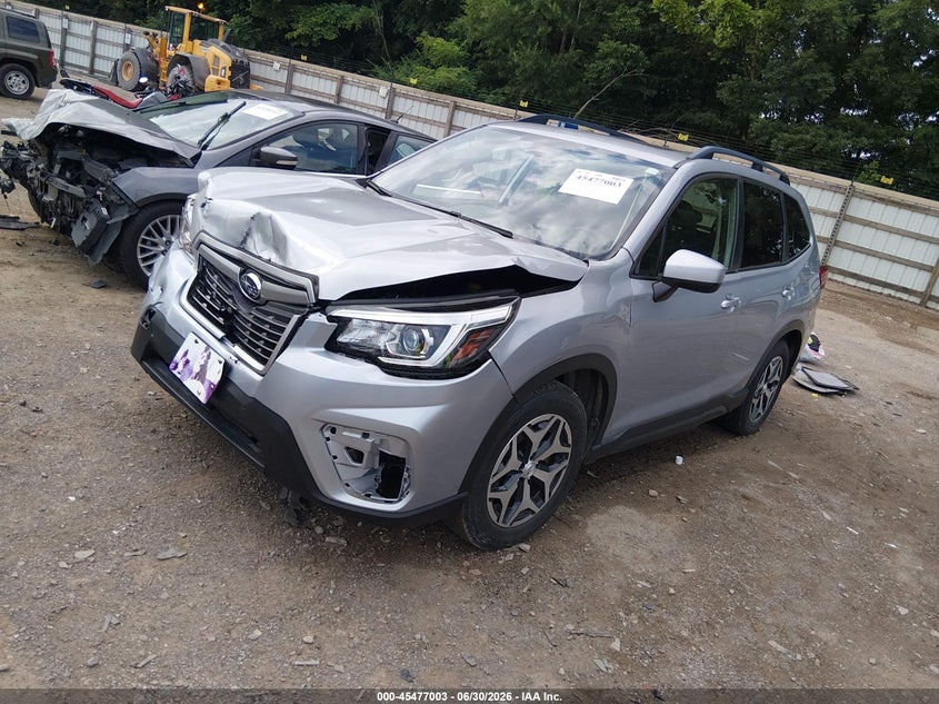2019 Subaru Forester VIN JF2SKAEC0KH524234 IAAI salvage auction — FRONT END, Salvage Title, sold $25 on 2026-07-29 (photo 2)