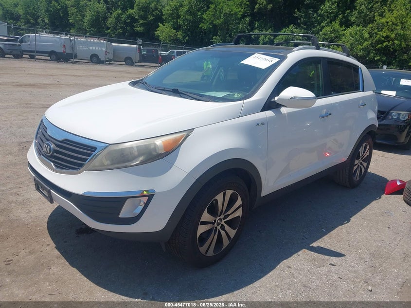 2013 Kia Sportage VIN KNDPCCA21D7389218 IAAI salvage auction — REAR END, Salvage - Greater Than 75% (Maryland), sold $1,900 on 2026-07-09 (photo 2)
