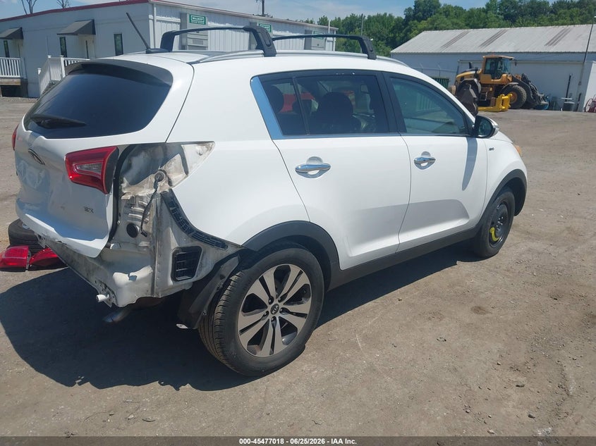 2013 Kia Sportage VIN KNDPCCA21D7389218 IAAI salvage auction — REAR END, Salvage - Greater Than 75% (Maryland), sold $1,900 on 2026-07-09 (photo 4)