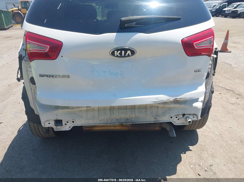 2013 Kia Sportage VIN KNDPCCA21D7389218 IAAI salvage auction — REAR END, Salvage - Greater Than 75% (Maryland), sold $1,900 on 2026-07-09 (photo 6)