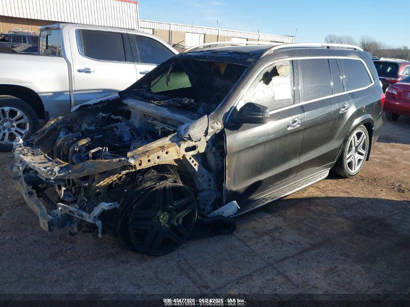 2015 Mercedes-benz Gl-class VIN 4JGDF7EE4FA522688 IAAI salvage auction — TOTAL BURN, Junk (Oklahoma), sold $900 on 2026-07-11 (photo 2)