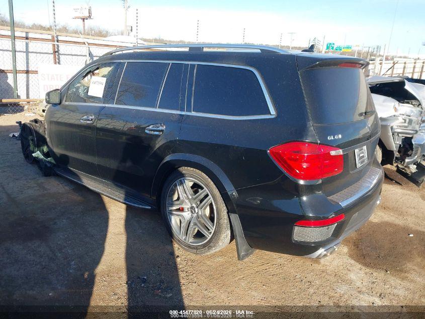 2015 Mercedes-benz Gl-class VIN 4JGDF7EE4FA522688 IAAI salvage auction — TOTAL BURN, Junk (Oklahoma), sold $900 on 2026-07-11 (photo 3)