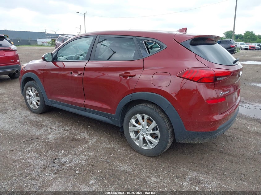 2019 Hyundai Tucson VIN KM8J2CA42KU844193 IAAI salvage auction — THEFT, Clear (Michigan), sold $3,000 on 2026-07-30 (photo 3)