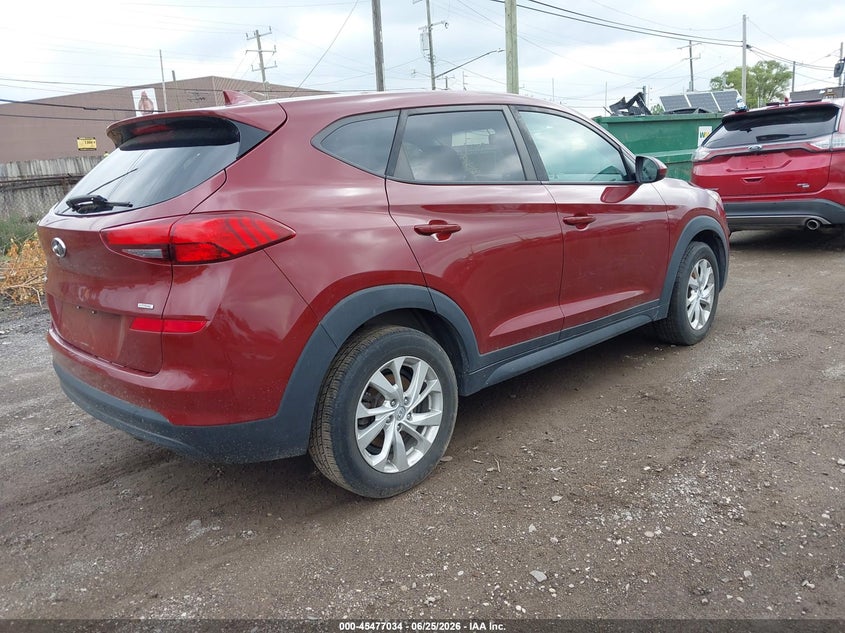 2019 Hyundai Tucson VIN KM8J2CA42KU844193 IAAI salvage auction — THEFT, Clear (Michigan), sold $3,000 on 2026-07-30 (photo 4)