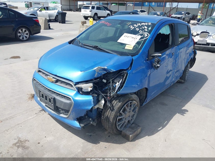 2017 Chevrolet Spark VIN KL8CD6SA0HC773547 IAAI salvage auction — LEFT SIDE, Salvage Title, sold $650 on 2026-07-22 (photo 2)