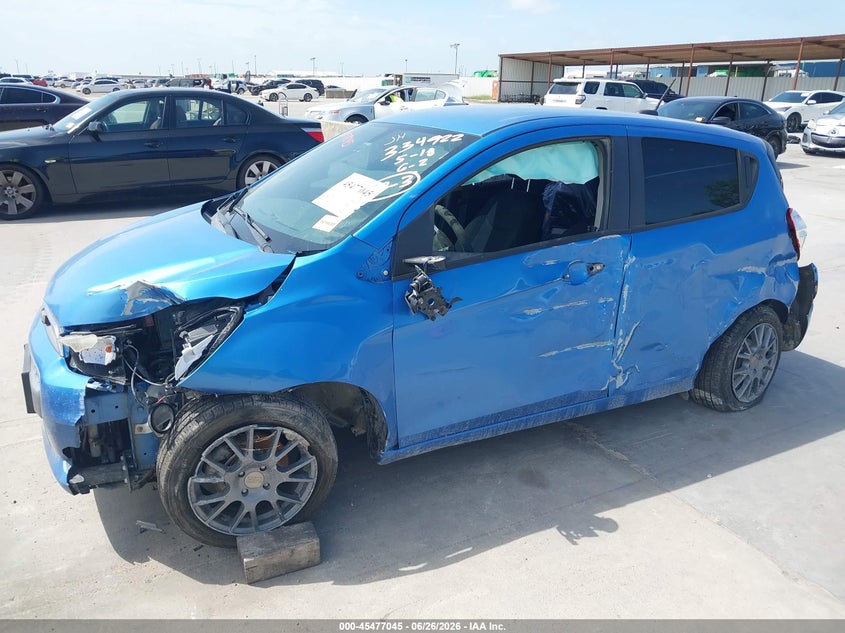 2017 Chevrolet Spark VIN KL8CD6SA0HC773547 IAAI salvage auction — LEFT SIDE, Salvage Title, sold $650 on 2026-07-22 (photo 6)