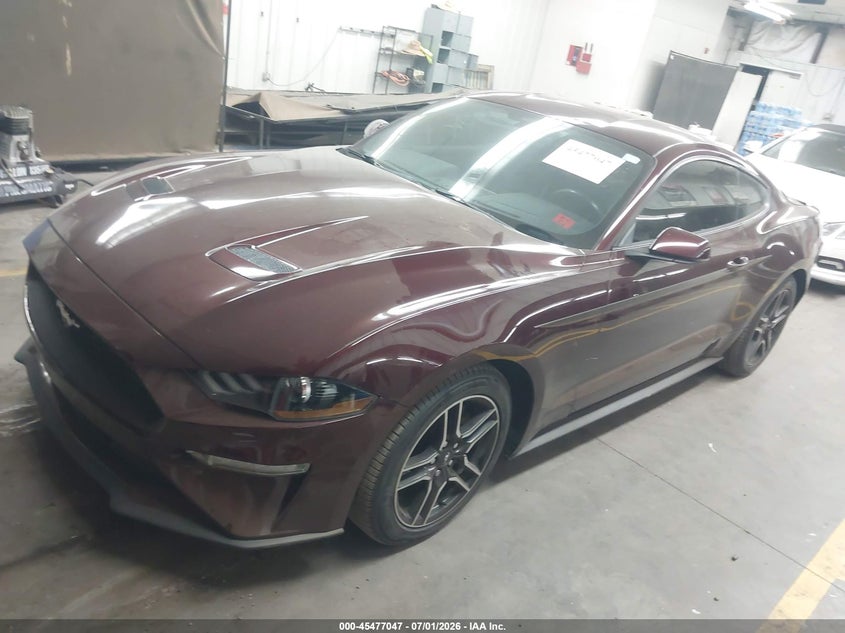 2018 Ford Mustang VIN 1FA6P8TH9J5146767 IAAI salvage auction — REAR END, Salvage Title, sold $6,100 on 2026-08-03 (photo 2)