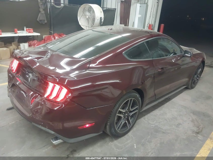 2018 Ford Mustang VIN 1FA6P8TH9J5146767 IAAI salvage auction — REAR END, Salvage Title, sold $6,100 on 2026-08-03 (photo 4)