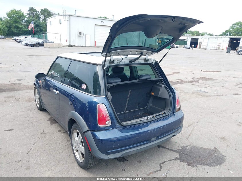 2006 Mini Cooper VIN WMWRC33576TJ79553 IAAI salvage auction — FRONT END, Mv-907A (New York), sold $375 on 2026-07-09 (photo 3)