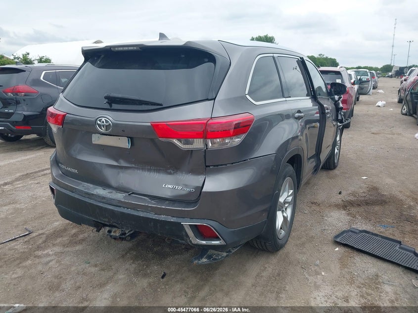 2018 Toyota Highlander VIN 5TDDZRFH7JS853860 IAAI salvage auction — RIGHT FRONT, Salvage (Iowa), sold $3,600 on 2026-07-27 (photo 4)