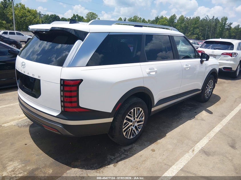 2026 Hyundai Palisade VIN KM8RG5S2XTU025575 IAAI salvage auction — FRONT END, Salvage (Mississippi), sold $19,800 on 2026-07-23 (photo 4)