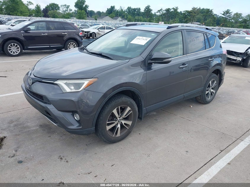 2017 Toyota Rav 4 VIN JTMRFREV0HJ172355 IAAI salvage auction — REAR END, Clear (Indiana), sold $5,700 on 2026-07-22 (photo 2)