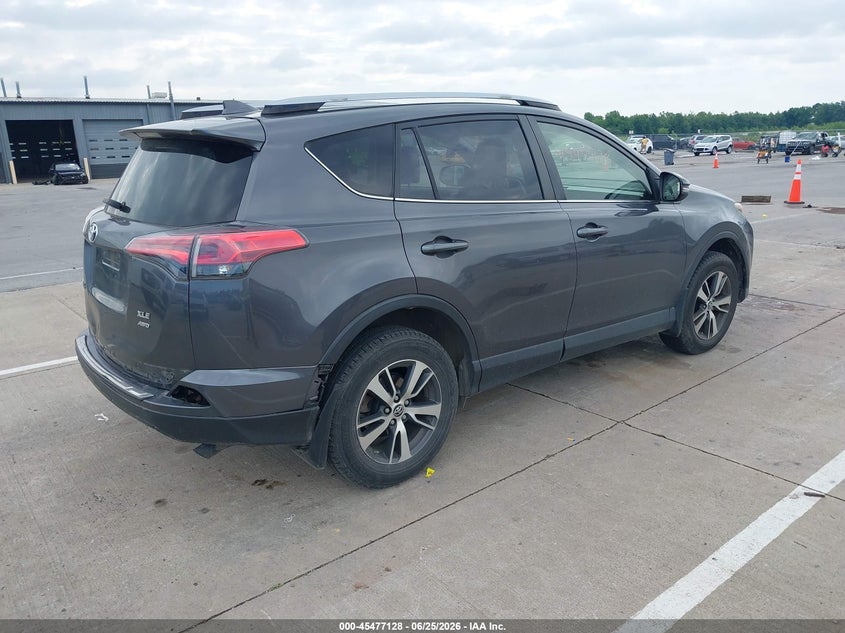 2017 Toyota Rav 4 VIN JTMRFREV0HJ172355 IAAI salvage auction — REAR END, Clear (Indiana), sold $5,700 on 2026-07-22 (photo 4)
