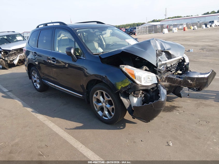 2015 Subaru Forester VIN JF2SJAWC4FH447021 IAAI salvage auction — FRONT END, Salvage Title, sold $425 on 2026-07-29 (photo 1)