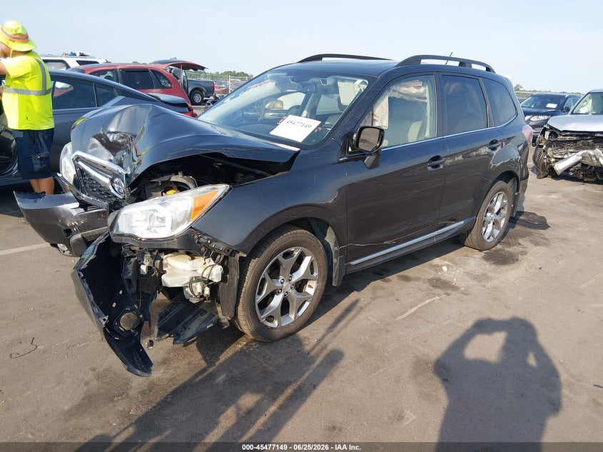 2015 Subaru Forester VIN JF2SJAWC4FH447021 IAAI salvage auction — FRONT END, Salvage Title, sold $425 on 2026-07-29 (photo 2)