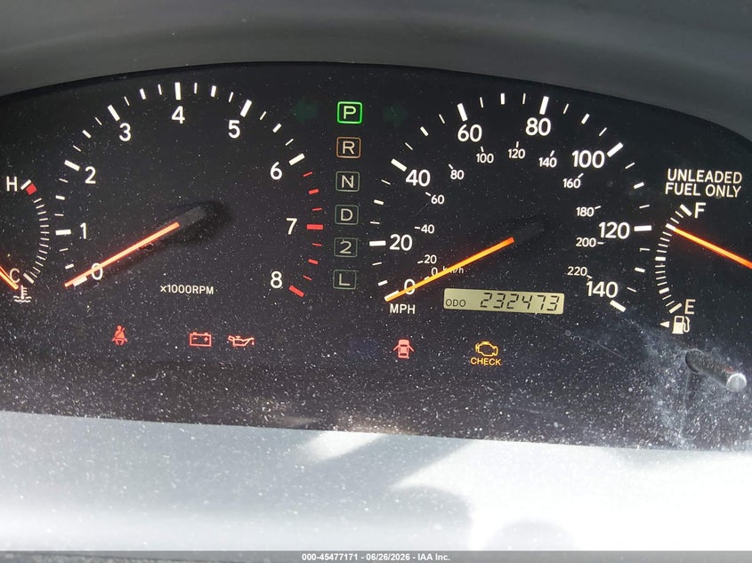 2001 Lexus Es 300 VIN JT8BF28G210342408 IAAI salvage auction — RIGHT FRONT, Salvage (Virginia), sold $200 on 2026-07-31 (photo 7)