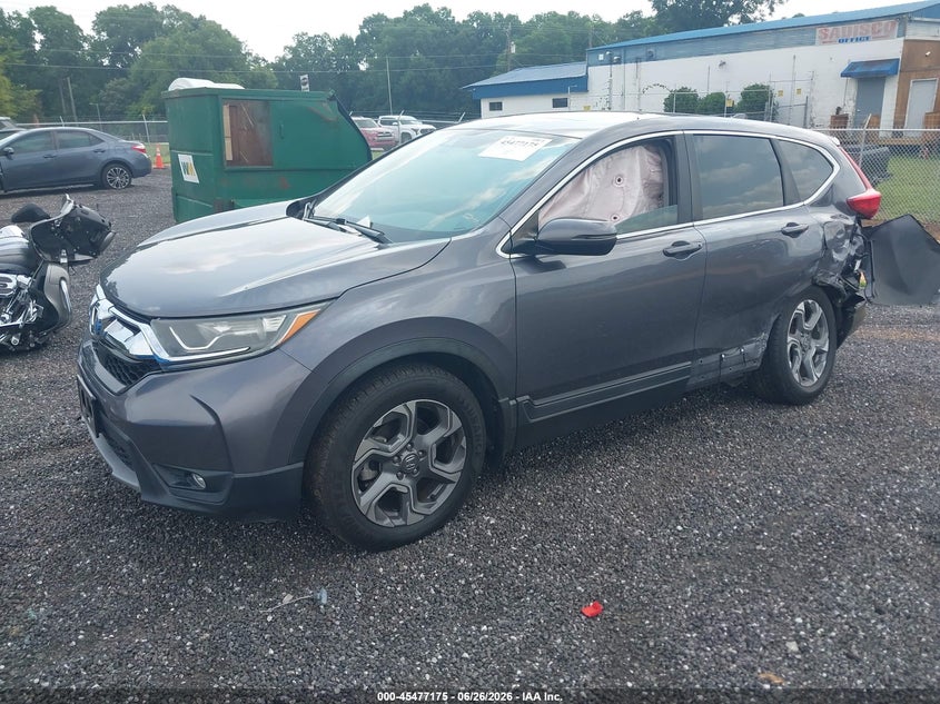 2018 Honda Cr-v VIN 7FARW1H55JE043459 IAAI salvage auction — REAR END, Salvage (Idaho), sold $25 on 2026-07-21 (photo 2)