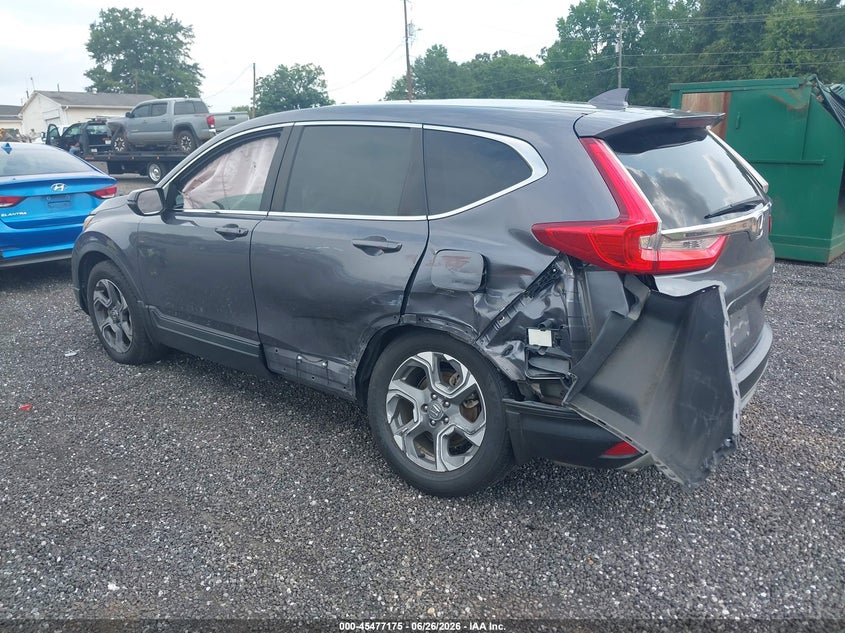 2018 Honda Cr-v VIN 7FARW1H55JE043459 IAAI salvage auction — REAR END, Salvage (Idaho), sold $25 on 2026-07-21 (photo 3)