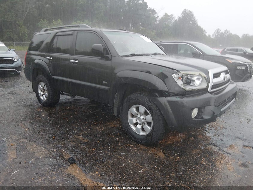 2007 Toyota 4runner VIN JTEZU14R478090030 IAAI salvage auction — RIGHT FRONT, Salvage (Mississippi), sold $3,450 on 2026-07-15 (photo 1)