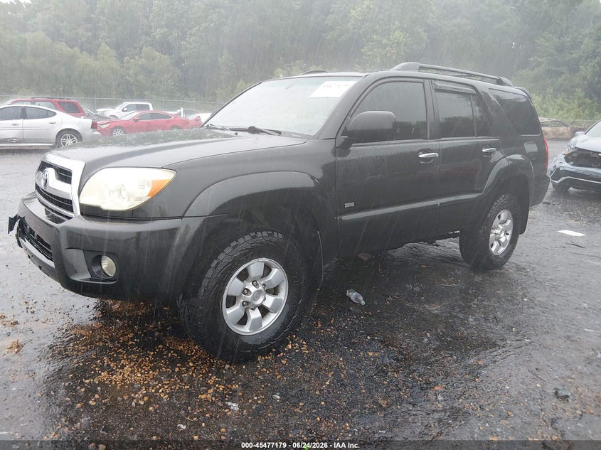 2007 Toyota 4runner VIN JTEZU14R478090030 IAAI salvage auction — RIGHT FRONT, Salvage (Mississippi), sold $3,450 on 2026-07-15 (photo 2)