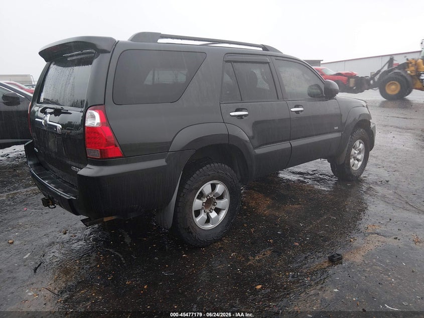 2007 Toyota 4runner VIN JTEZU14R478090030 IAAI salvage auction — RIGHT FRONT, Salvage (Mississippi), sold $3,450 on 2026-07-15 (photo 4)