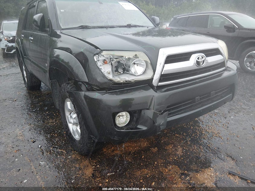 2007 Toyota 4runner VIN JTEZU14R478090030 IAAI salvage auction — RIGHT FRONT, Salvage (Mississippi), sold $3,450 on 2026-07-15 (photo 6)