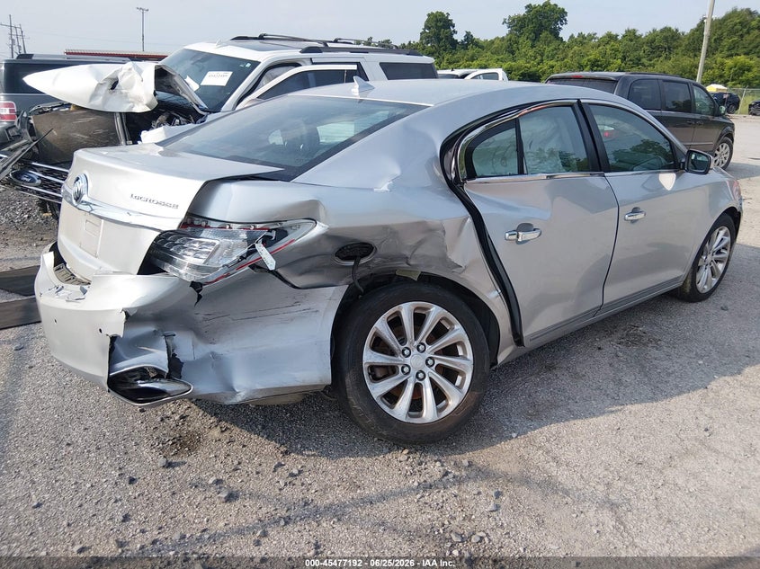 2014 Buick Lacrosse VIN 1G4GB5G39EF101382 IAAI salvage auction — LEFT & RIGHT, Salvage Title, sold $25 on 2026-07-28 (photo 4)