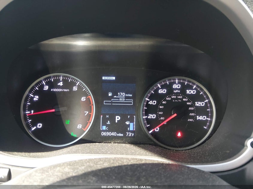 2022 Mitsubishi Eclipse cross VIN JA4ATWAAXNZ006097 IAAI salvage auction — HAIL, Original (Texas), sold $7,925 on 2026-08-11 (photo 7)