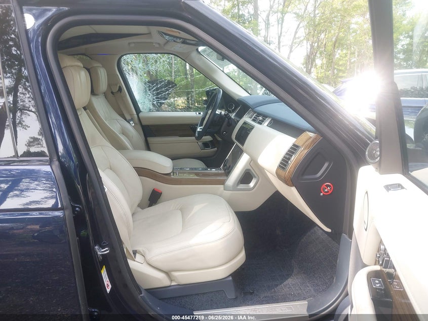 2019 Land rover RANGE ROVER VIN SALGS2SV6KA526667 IAAI salvage auction — ROOF, Salvage Title, sold $11,025 on 2026-07-28 (photo 5)