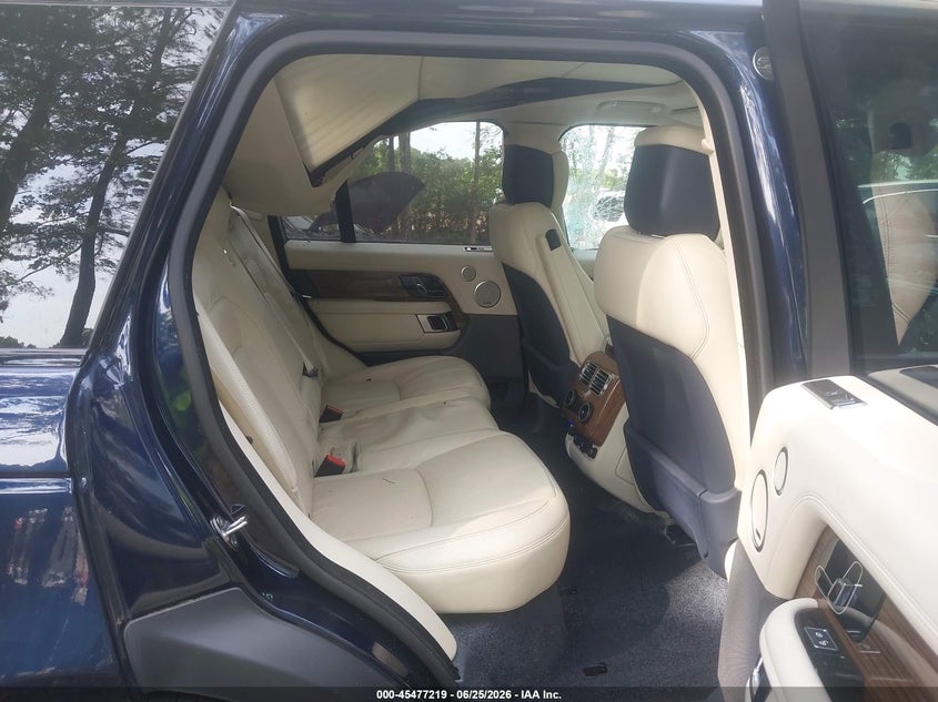 2019 Land rover RANGE ROVER VIN SALGS2SV6KA526667 IAAI salvage auction — ROOF, Salvage Title, sold $11,025 on 2026-07-28 (photo 8)