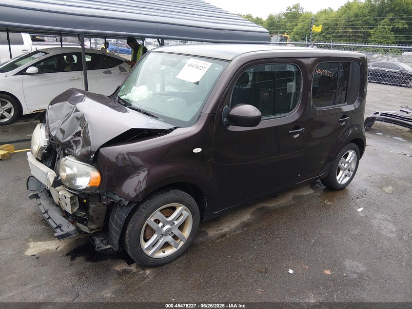 2009 Nissan Cube VIN JN8AZ28R39T127785 IAAI salvage auction — FRONT END, Salvage (Connecticut), sold $400 on 2026-07-16 (photo 2)