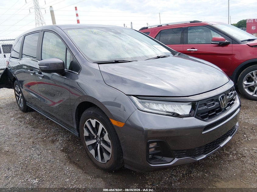 2025 Honda Odyssey VIN 5FNRL6H66SB047600 IAAI salvage auction — REAR END, Salvage (Indiana), sold $13,700 on 2026-07-29 (photo 1)