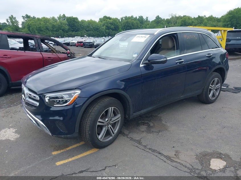 2022 Mercedes-benz Glc VIN W1N0G8EB4NG038083 IAAI salvage auction — UNDERCARRIAGE, Salvage Title, sold $6,600 on 2026-07-30 (photo 2)