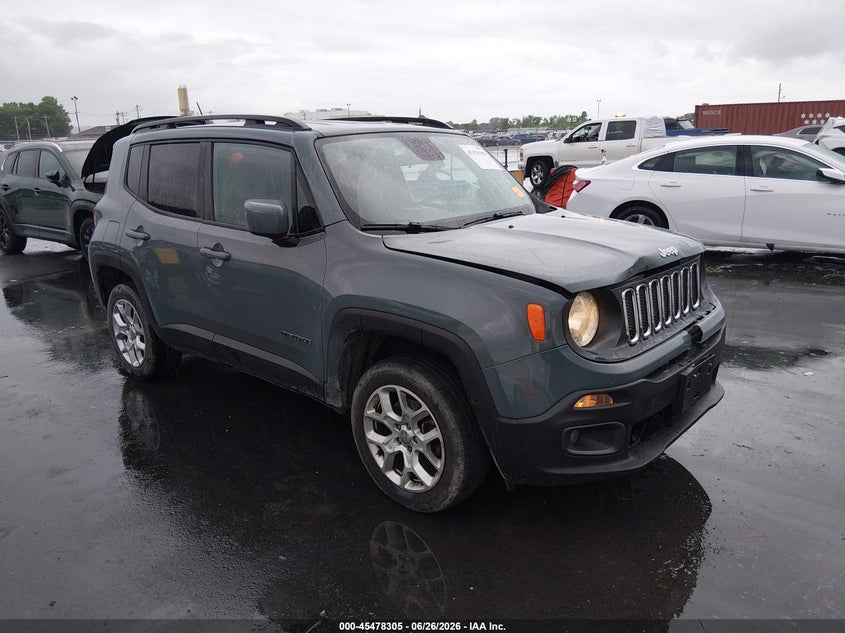 2017 Jeep Renegade VIN ZACCJBBB0HPF40569 IAAI salvage auction — FRONT END, Salvage (Missouri), sold $1,750 on 2026-08-04 (photo 1)