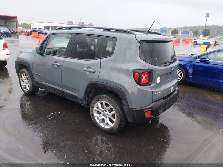 2017 Jeep Renegade VIN ZACCJBBB0HPF40569 IAAI salvage auction — FRONT END, Salvage (Missouri), sold $1,750 on 2026-08-04 (photo 3)