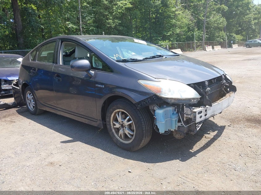 2010 Toyota Prius VIN JTDKN3DU5A1174473 IAAI salvage auction — FRONT END, Salvage - Greater Than 75% (Maryland), sold $625 on 2026-07-22 (photo 1)