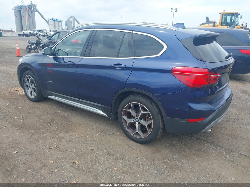 2017 BMW X1 VIN WBXHT3C36H5F80358 IAAI salvage auction — WATER/FLOOD, Mv-907A (New York), sold $6,000 on 2026-07-11 (photo 3)