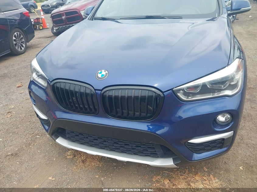 2017 BMW X1 VIN WBXHT3C36H5F80358 IAAI salvage auction — WATER/FLOOD, Mv-907A (New York), sold $6,000 on 2026-07-11 (photo 6)