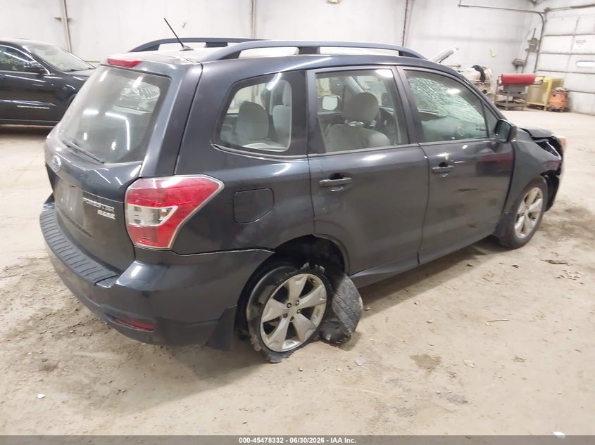 2015 Subaru Forester VIN JF2SJABC2FH800894 IAAI salvage auction — RIGHT FRONT, Salvage (Pennsylvania), sold $650 on 2026-07-09 (photo 4)