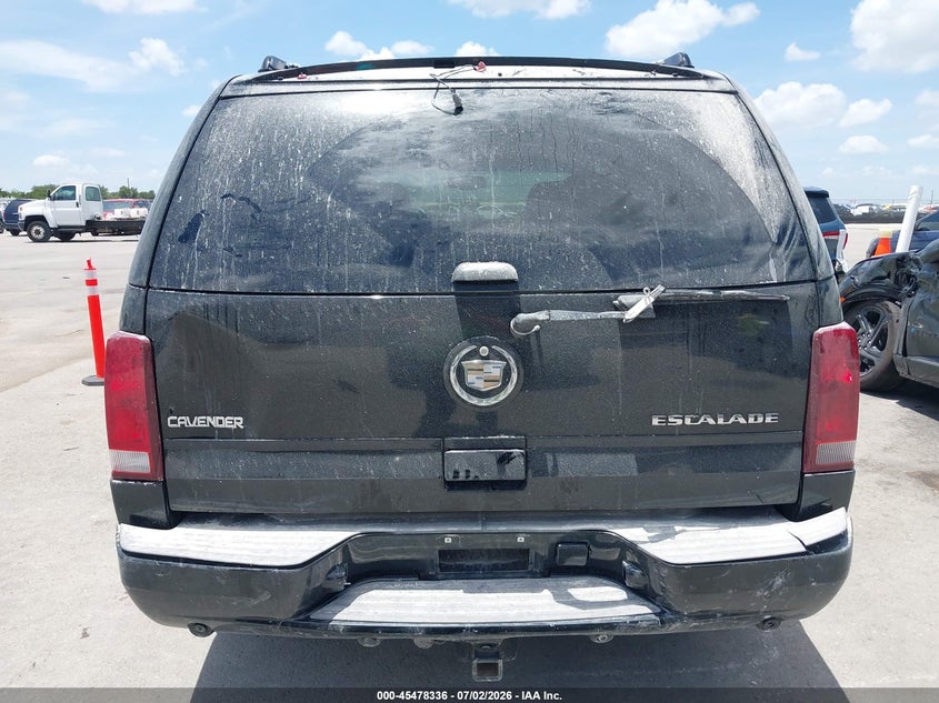 2006 Cadillac Escalade VIN 1GYEC63N16R161351 IAAI salvage auction — REAR END, Salvage (Texas), sold $675 on 2026-07-23 (photo 6)
