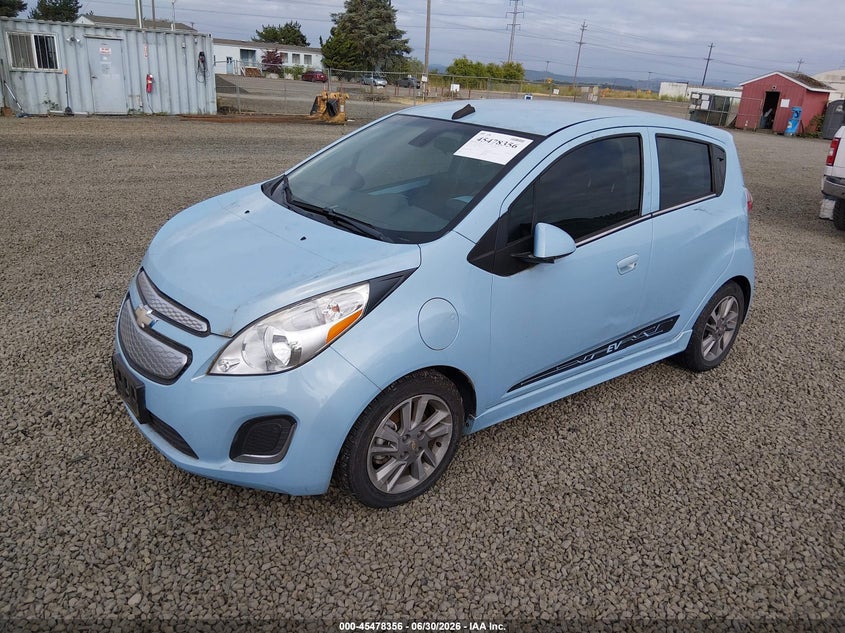 2014 Chevrolet Spark ev VIN KL8CL6S00EC512263 IAAI salvage auction — NORMAL WEAR, Peddle Clear Public-Restricted (Oregon), sold $225 on 2026-07-29 (photo 2)